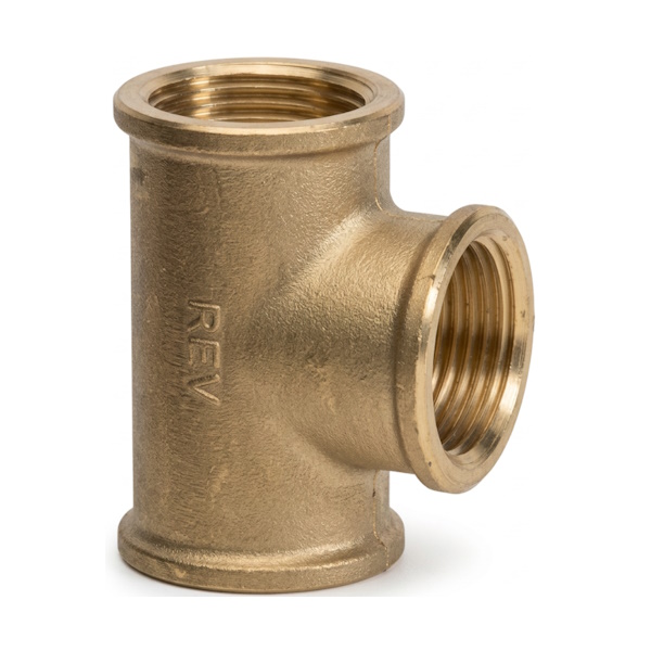 GT Comis ART. 22 Raccordo TEE in Ottone a 90° F/F/F - G.T. COMIS